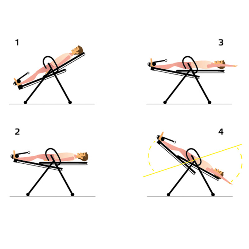 Інверсійний стіл inSPORTline Verge