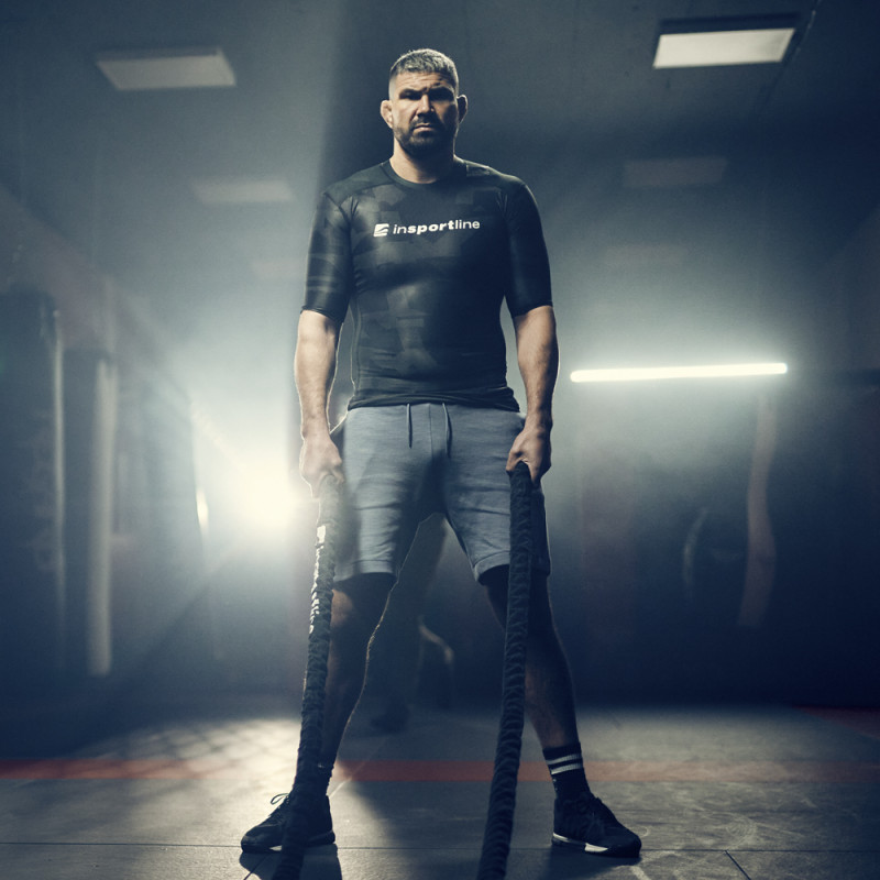 Тренувальний трос InSPORTline WaveRope фітнес-трос 50 мм - 15м