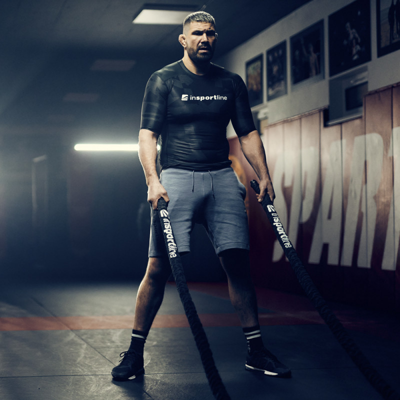 Тренувальний трос InSPORTline WaveRope фітнес-трос 50 мм - 15м