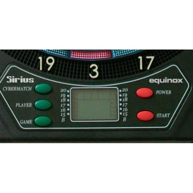 Дартс електронний Garlando Sirius, 6 дротиків у комплекті