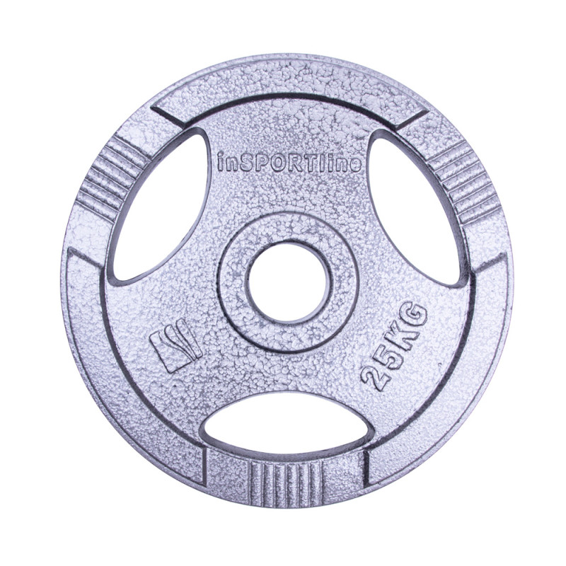 Диск олімпійський сталевий inSPORTline Hamerton 25кг