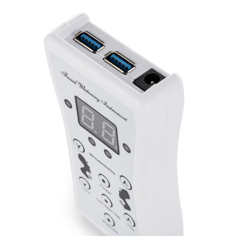 Світлодіодна маска для обличчя/шиї Світлотерапія inSPORTline Hilmana