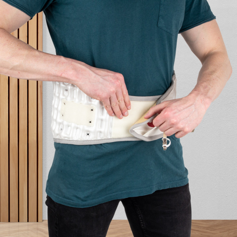 Фіксуючий поперековий опорний ремінь inSPORTline Ronyo Розмір XL