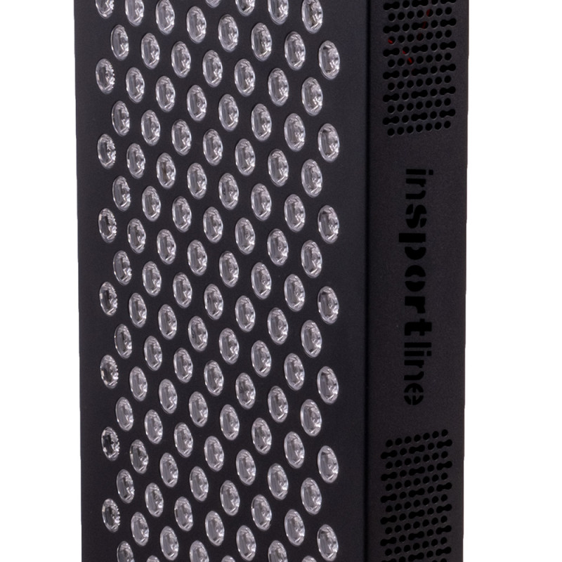 Червона світлодіодна терапевтична панель inSPORTline Tugare Колір чорний