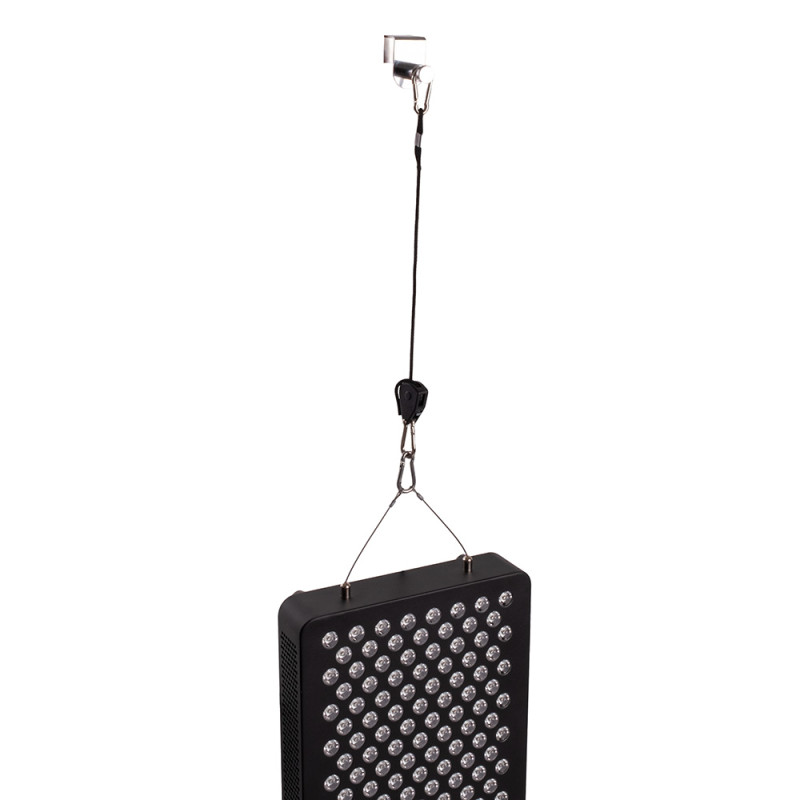 Червона світлодіодна терапевтична панель inSPORTline Tugare Колір чорний