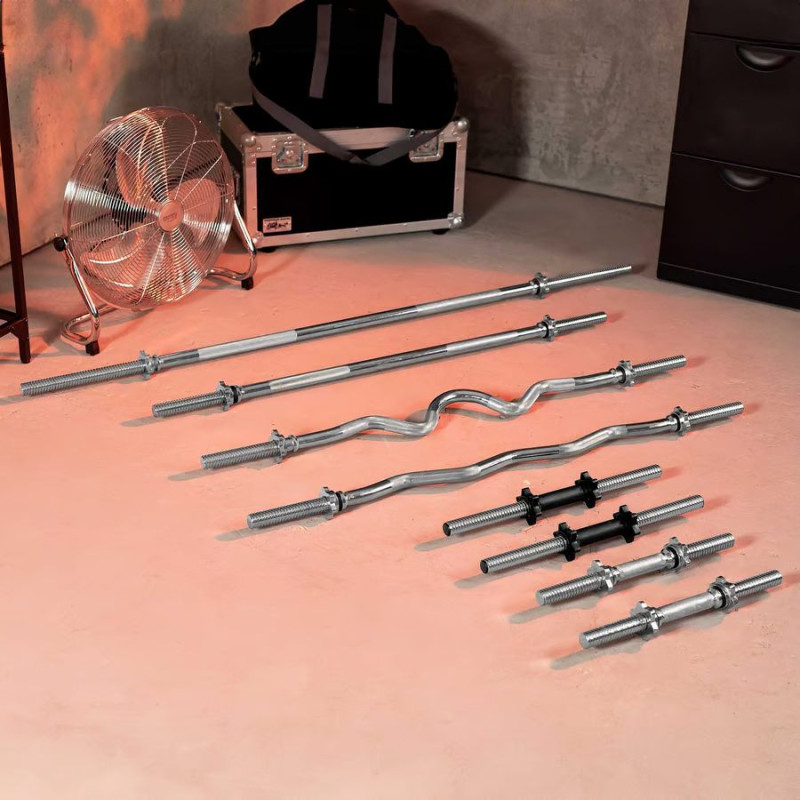 Гриф w-подібний Fit-On 120 см/28 мм (120кг)