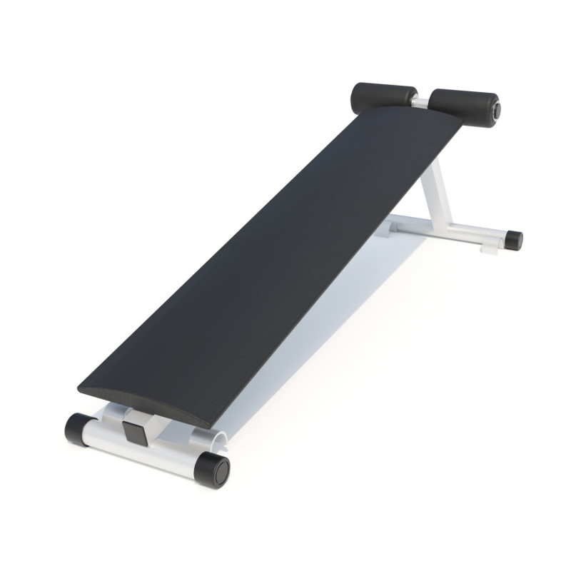 Лавка чорно-біла до стінки шведської №1 H110.032, Навісна, Гума, Метал