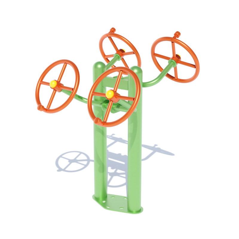 Дитячий вуличний тренажер для м’язів рук плечового пояса KG122
