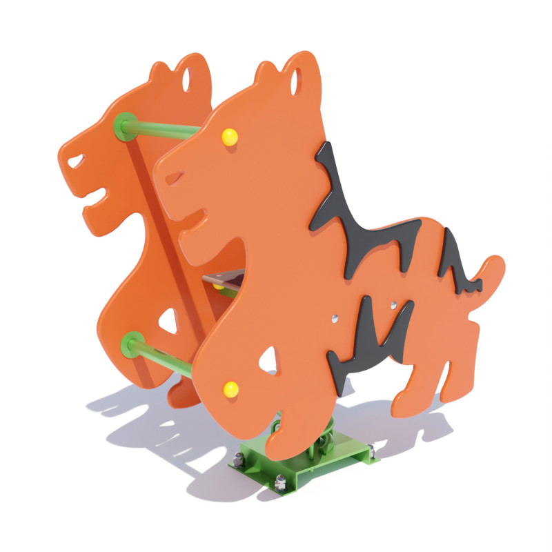 Качалка на пружині "Тигр" DIO124, 96, 40, 94, 32