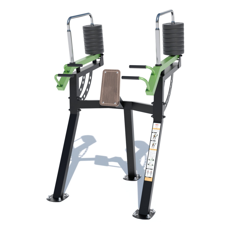 Вуличний тренажер "Жим вгору стоячи" SG614