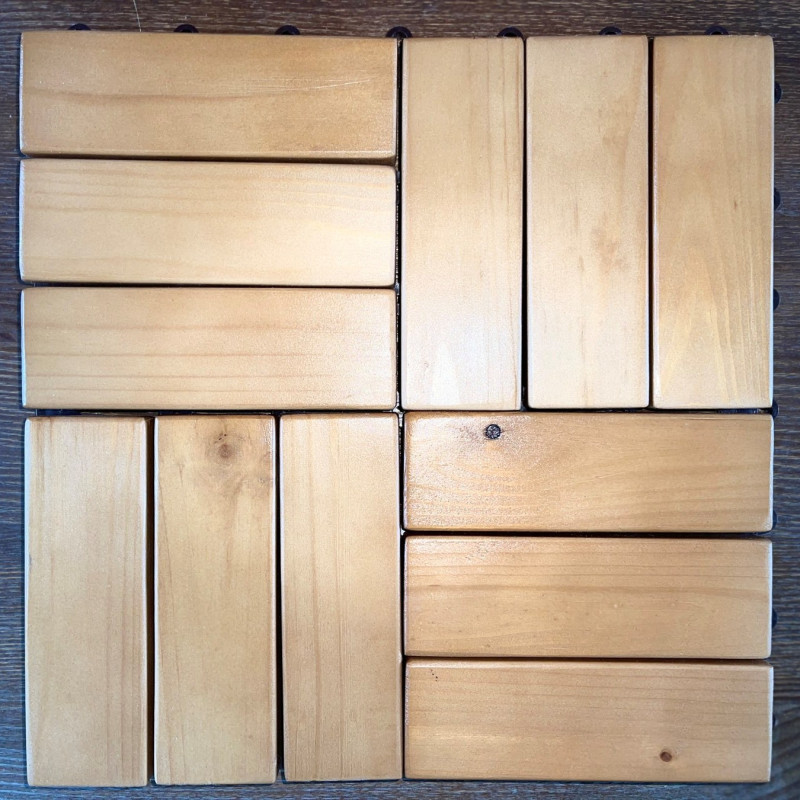 Садова плитка з дерева (1 шт) BRI-104.2