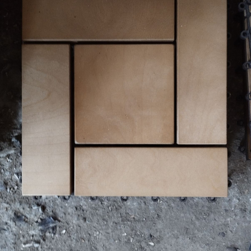 Садова плитка з дерева (1 шт) BRI-104.6