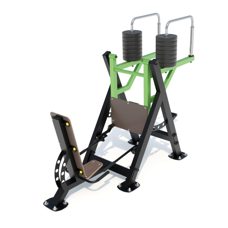 Вуличний тренажер "Жим ногами під кутом" SG621