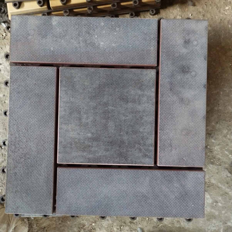 Садова плитка (1 шт) BRI104.7, Щитовий паркет, 20, Із замковим з'єднанням, Ламінована фанера